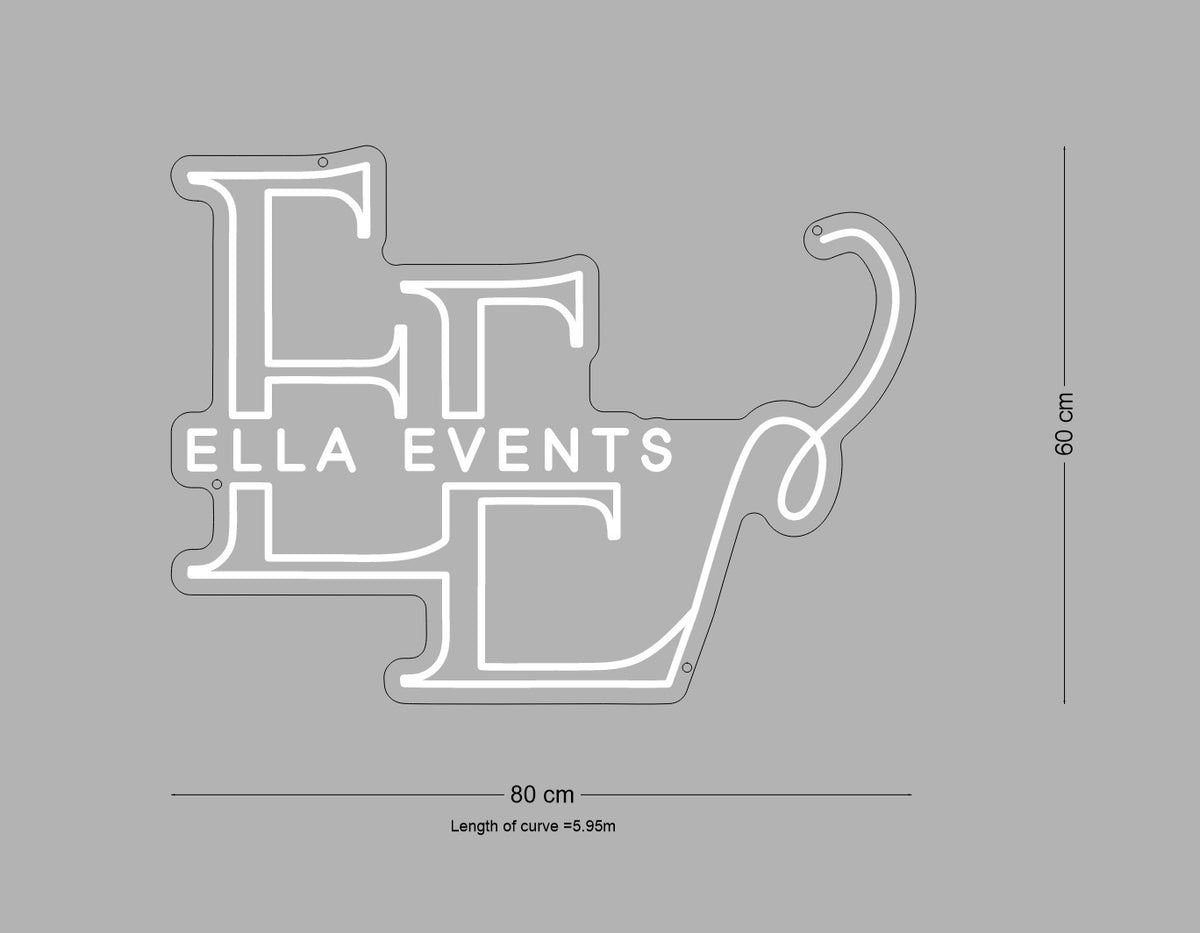 Custom Sign : ELLA EVENTS