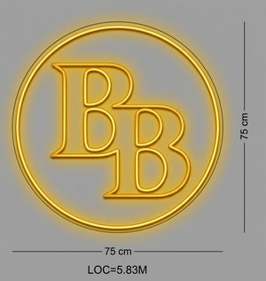 Custom neon sign for Michael