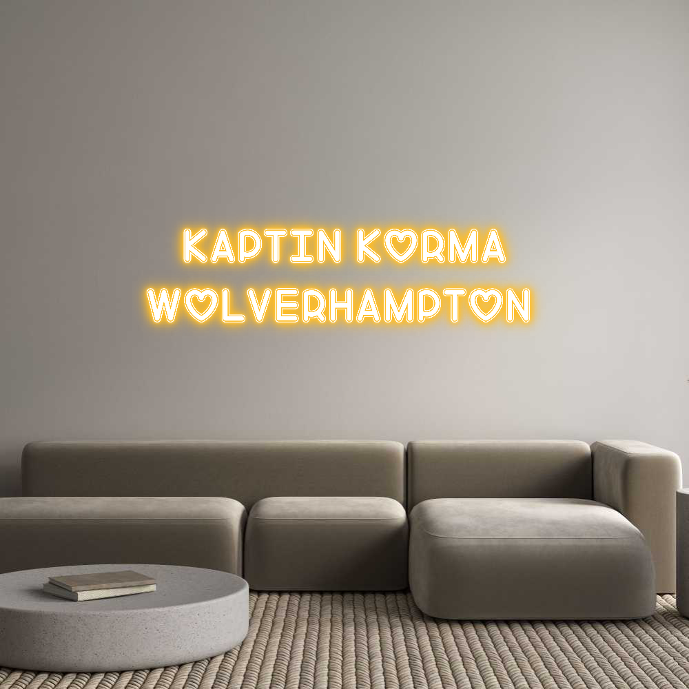 Custom Neon: Kaptin Korma
...