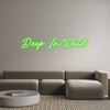 Custom Neon: Deep In Wood