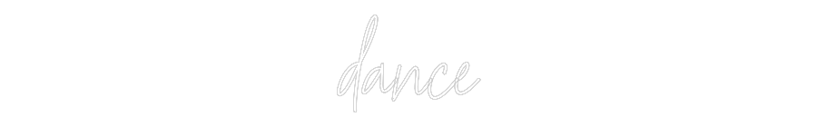 Custom Neon: dance
