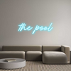 Custom Neon: the pool