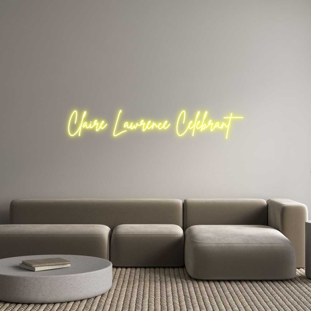 Custom Neon: Claire Lawren...