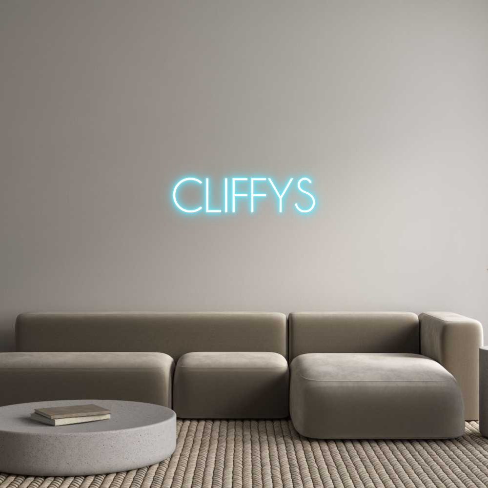 Custom Neon: CLIFFYS