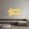 Custom Neon: Lewis's
Space