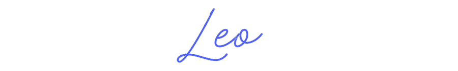 Custom Neon: Leo