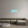 Custom Neon: JOEY