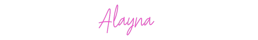 Custom Neon: Alayna