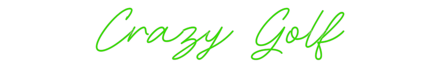 Custom Neon: Crazy Golf