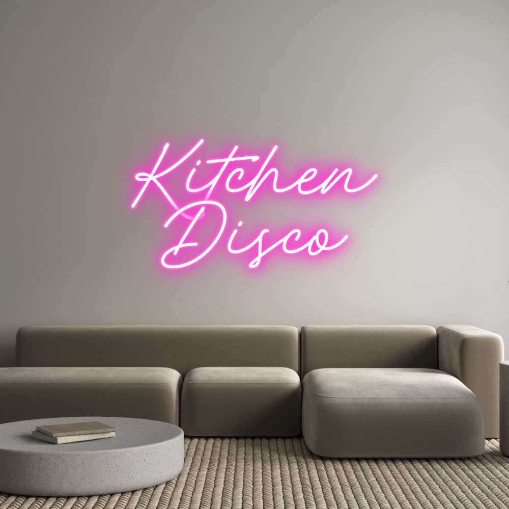 Custom Neon: Kitchen
Disco