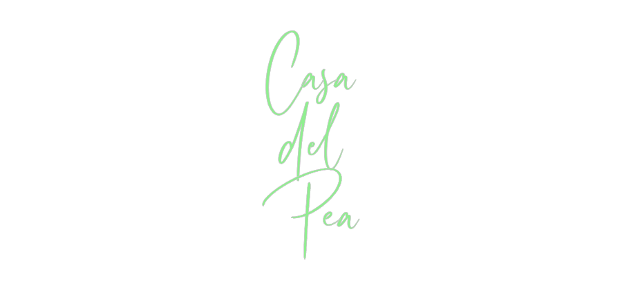 Custom Neon: Casa
del
Pea