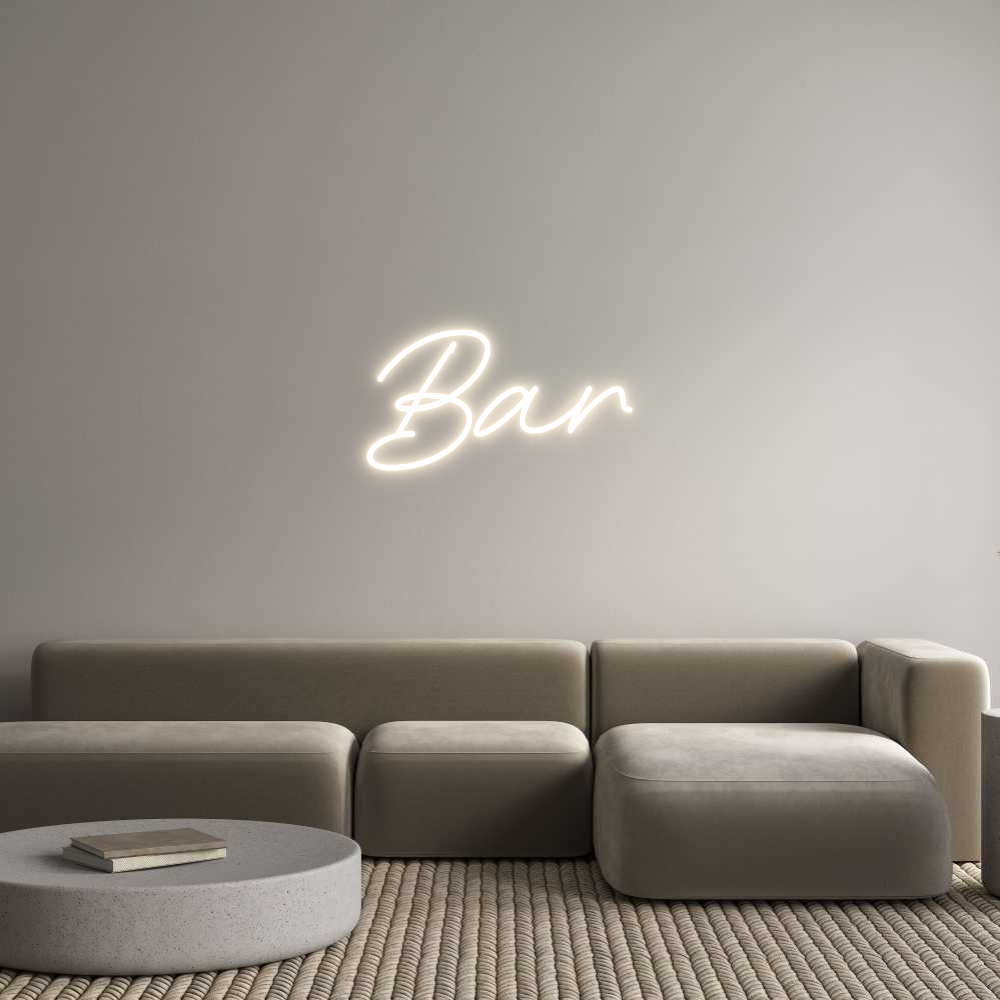 Custom Neon: Bar