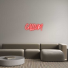 Custom Neon: CALLUM