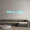 Custom Neon: Victoria Lodge