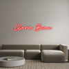 Custom Neon: Clara Beau