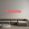 Custom Neon: FitSparkles