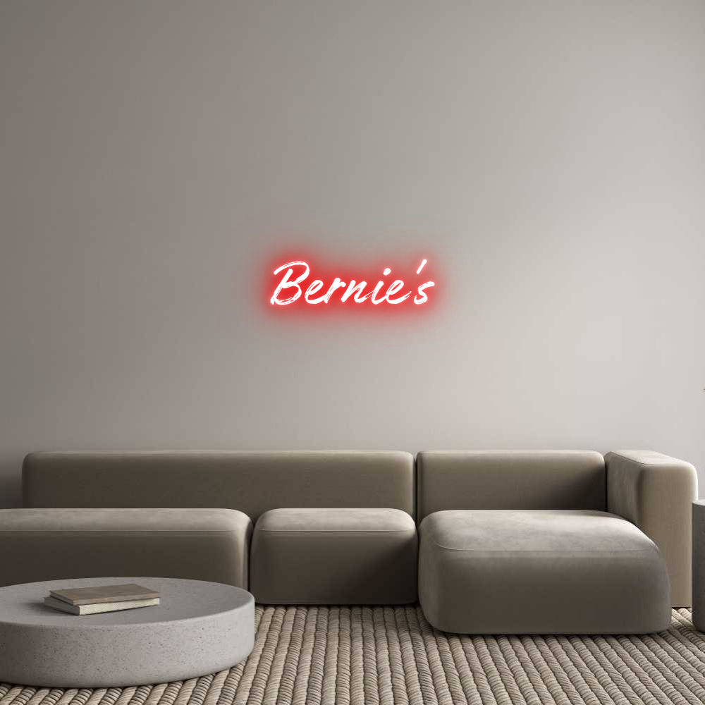 Custom Neon: Bernie's