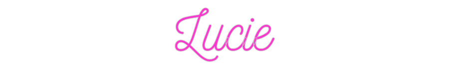 Custom Neon: Lucie