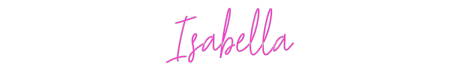 Custom Neon: Isabella