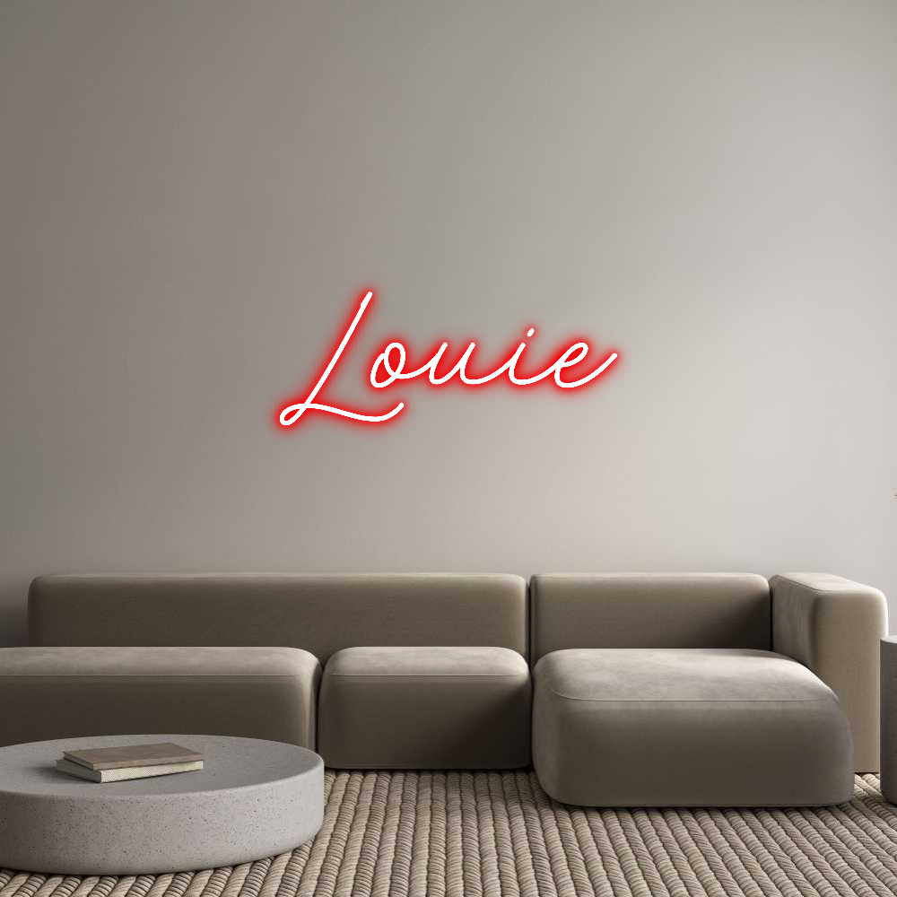 Custom Neon: Louie