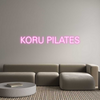 Custom Neon: KORU PILATES