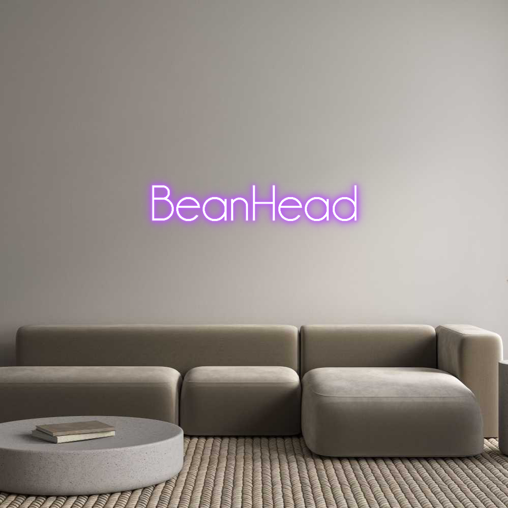 Custom Neon: BeanHead