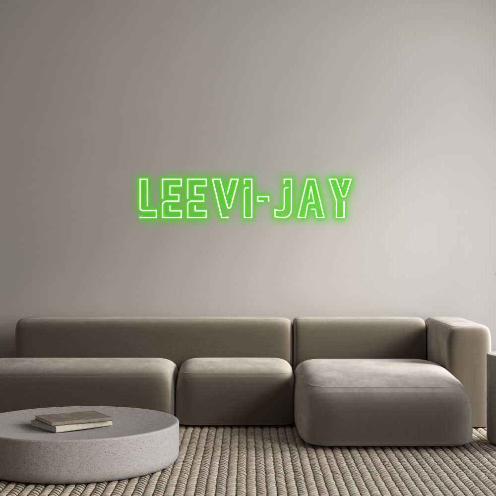 Custom Neon: Leevi-jay