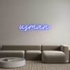 Custom Neon: usman