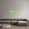 Custom Neon: Monko
