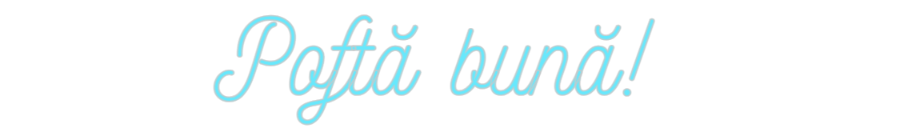 Custom Neon: Poftă bună!