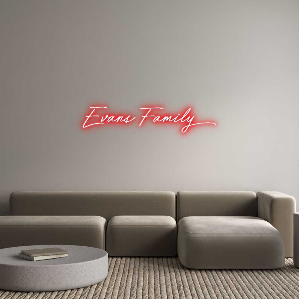 Custom Neon: Evans Family