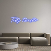 Custom Neon: Titty twister