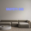Custom Neon: Harvey’s bar ...