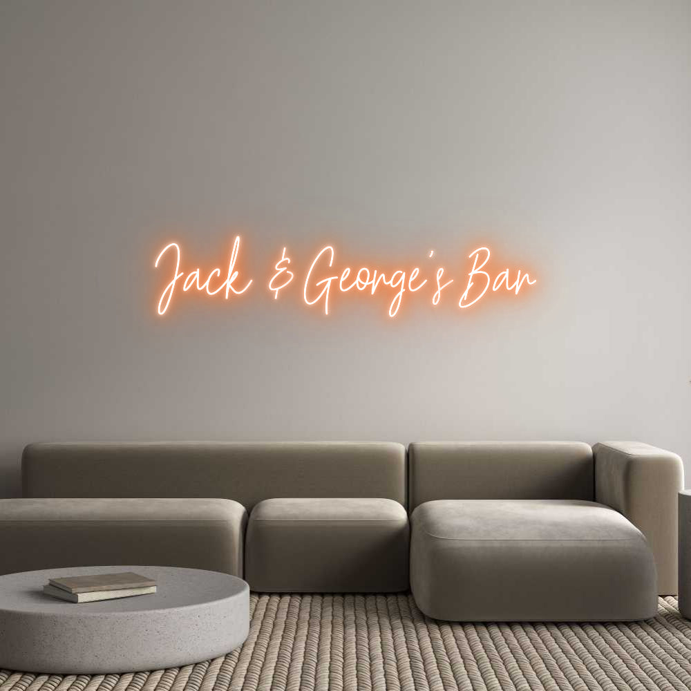 Custom Neon: Jack & George...