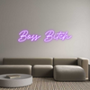 Custom Neon: Boss Bitch