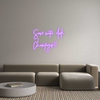 Custom Neon: Save water, d...
