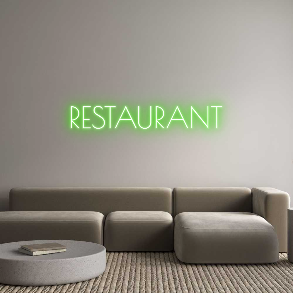 Custom Neon: RESTAURANT