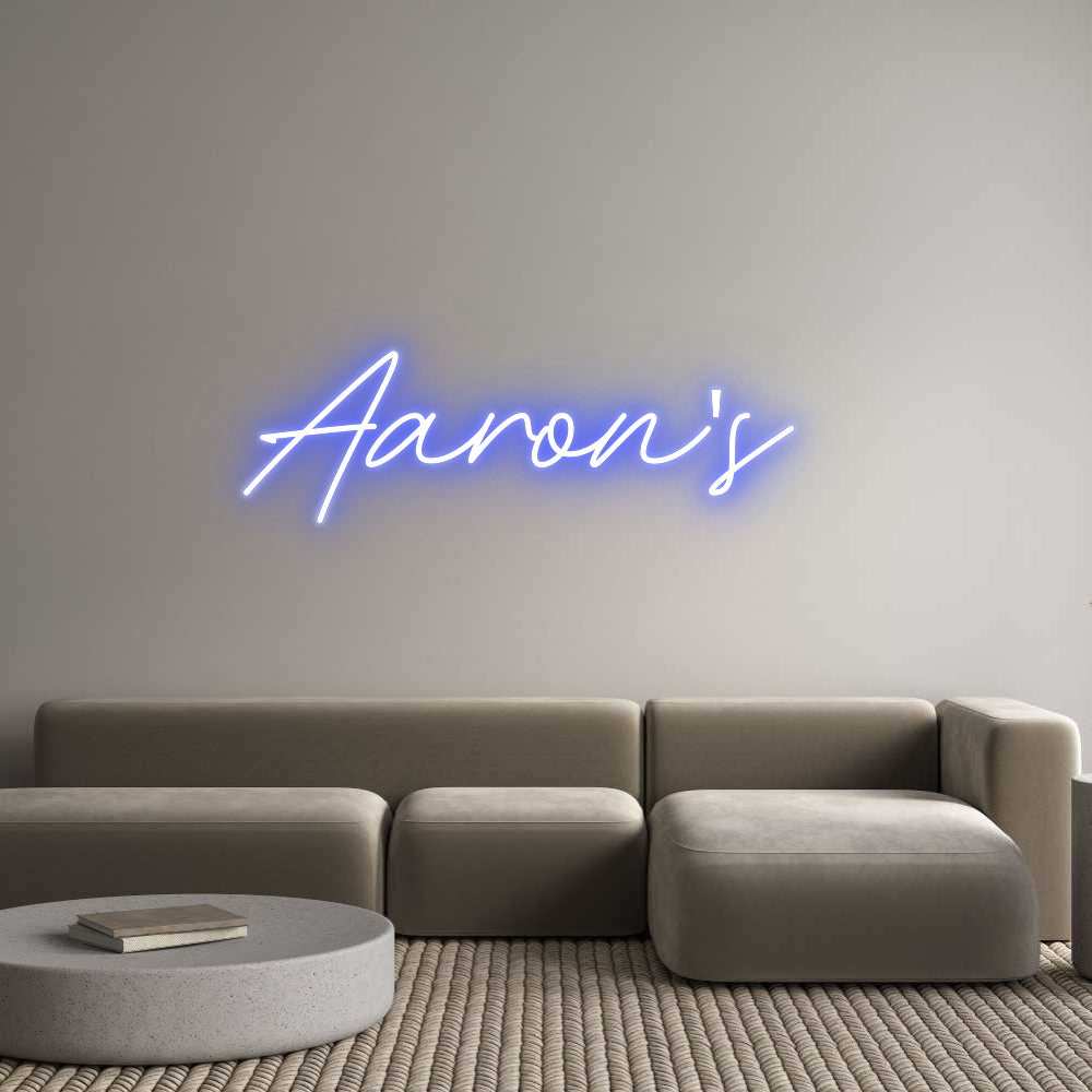 Custom Neon: Aaron's