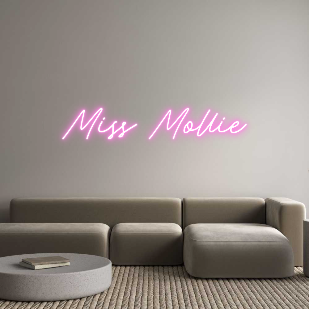 Custom Neon: Miss Mollie