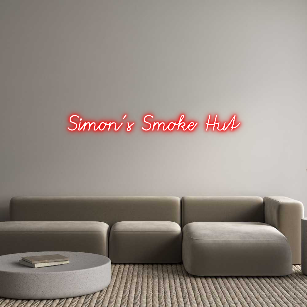 Custom Neon: Simon’s Smoke...