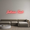 Custom Neon: Indian Food