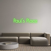 Custom Neon: Paul's Place