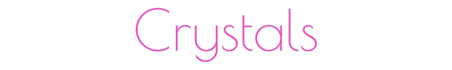 Custom Neon: Crystals