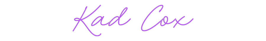 Custom Neon: Kad Cox