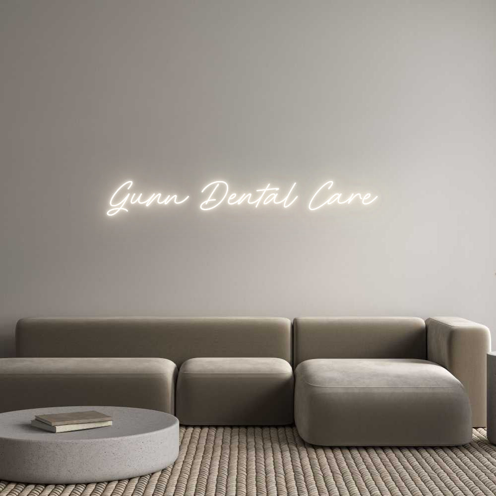 Custom Neon: Gunn Dental C...