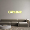 Custom Neon: C&R's BAR