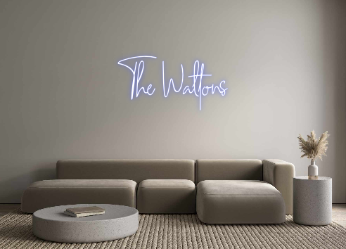 Custom Neon: The Waltons