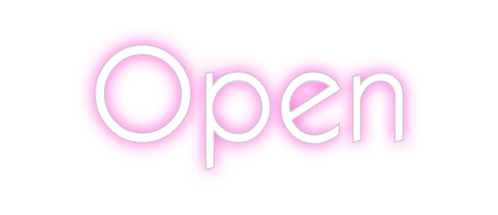 Custom Neon: Open