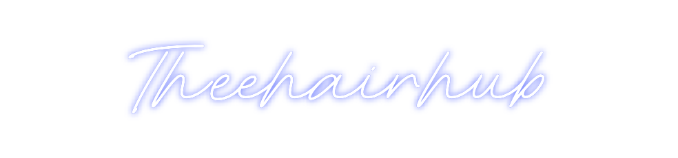 Custom Neon: Theehairhub