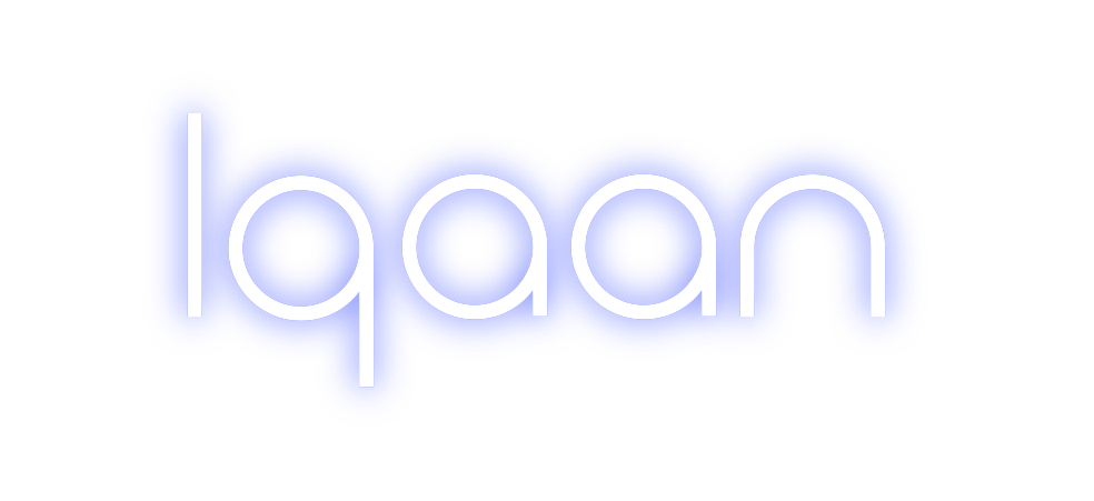 Custom Neon: Iqaan